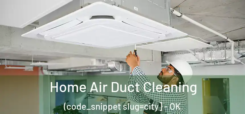  Home Air Duct Cleaning (code_snippet slug=city] - OK
